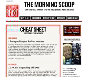 The Morning Scoop | Daily Beast